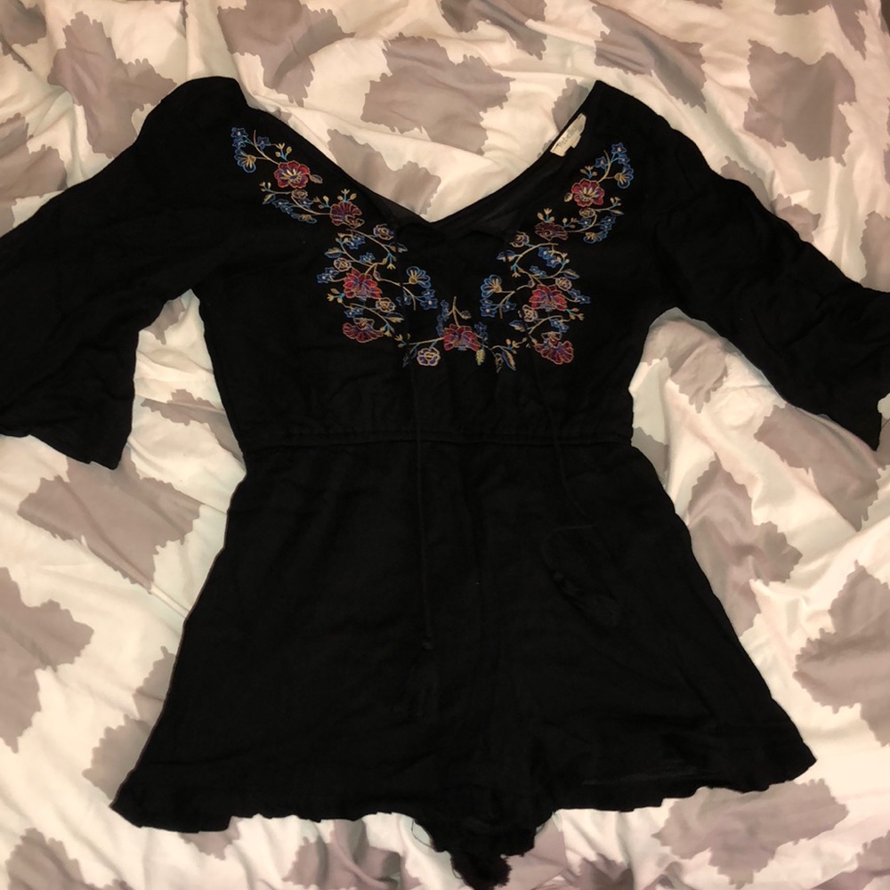 black romper